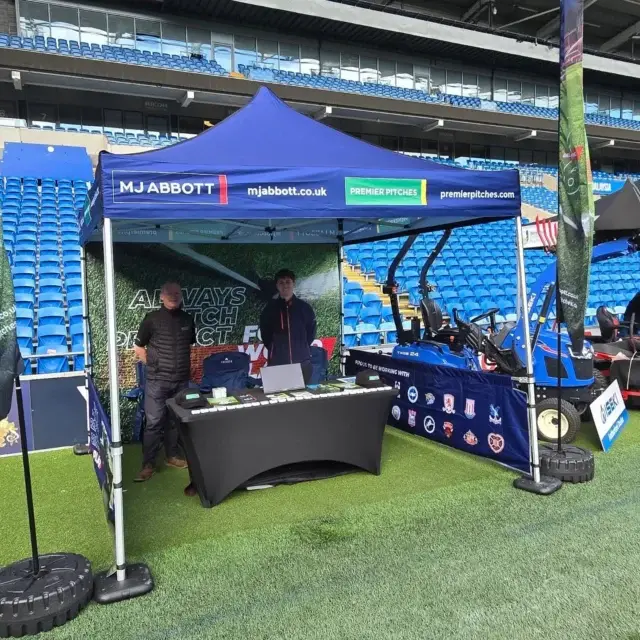 We are ready for action at @wearethegma CONNECT event at @cardiffcityfc. 
@mj.abbott.ltd @lwsirrigation